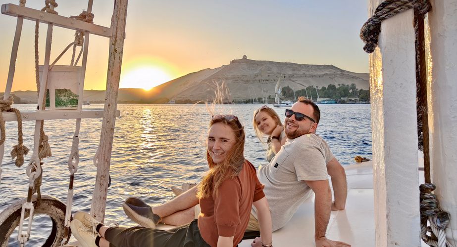 Felucca boottocht, Aswan Felucca boottocht, Aswan